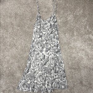 Old Navy Mini Dress Black Floral